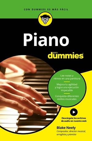 PIANO PARA DUMMIES | 9788432903946 | NEELY, BLAKE | Llibreria Aqualata | Comprar libros en catalán y castellano online | Comprar libros Igualada