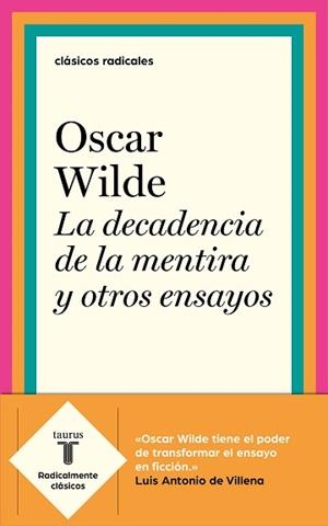 DECADENCIA DE LA MENTIRA Y OTROS ENSAYOS, LA | 9788430619993 | WILDE, OSCAR | Llibreria Aqualata | Comprar libros en catalán y castellano online | Comprar libros Igualada