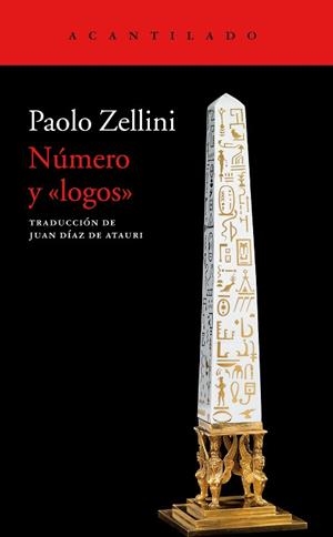 NÚMERO Y "LOGOS" | 9788417346287 | ZELLINI, PAOLO | Llibreria Aqualata | Comprar libros en catalán y castellano online | Comprar libros Igualada