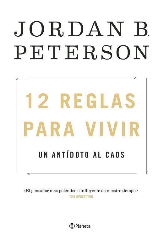 12 REGLAS PARA VIVIR | 9788408193302 | PETERSON, JORDAN | Llibreria Aqualata | Comprar libros en catalán y castellano online | Comprar libros Igualada