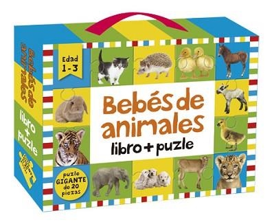 BEBÉS DE ANIMALES: LIBRO + PUZLE | 9788424662950 | Llibreria Aqualata | Comprar libros en catalán y castellano online | Comprar libros Igualada