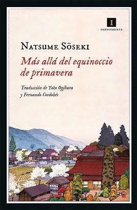 MÁS ALLÁ DEL EQUINOCCIO DE PRIMAVERA | 9788417115920 | SOSEKI, NATSUME | Llibreria Aqualata | Comprar libros en catalán y castellano online | Comprar libros Igualada