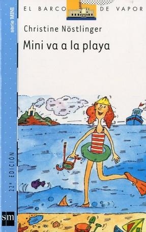MINI VA A LA PLAYA (BARCO DE VAPOR 3 SERIE MINI) | 9788434894570 | NOSTLINGER, CHRISTINE | Llibreria Aqualata | Comprar libros en catalán y castellano online | Comprar libros Igualada