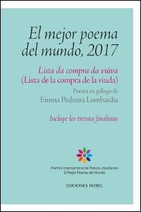 MEJOR POEMA DEL MUNDO, 2017, EL. LISTA DA COMPRA DA VIÚVA | 9788484597421 | VARIOS AUTORES | Llibreria Aqualata | Comprar llibres en català i castellà online | Comprar llibres Igualada