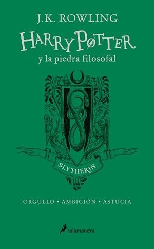 HARRY POTTER Y LA PIEDRA FILOSOFAL 20 ANIVERSARIO  - SLYTHERIN | 9788498388930 | ROWLING, J.K. | Llibreria Aqualata | Comprar llibres en català i castellà online | Comprar llibres Igualada