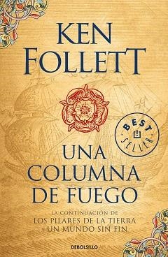 UNA COLUMNA DE FUEGO (SAGA LOS PILARES DE LA TIERRA 3) | 9788466345989 | FOLLETT, KEN | Llibreria Aqualata | Comprar libros en catalán y castellano online | Comprar libros Igualada
