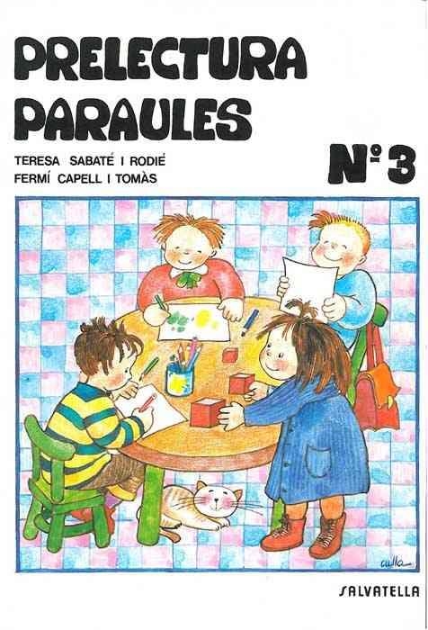 PRELECTURA PARAULES,Nº3 | 9788472102989 | Llibreria Aqualata | Comprar libros en catalán y castellano online | Comprar libros Igualada