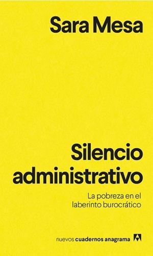 SILENCIO ADMINISTRATIVO | 9788433916273 | MESA, SARA | Llibreria Aqualata | Comprar libros en catalán y castellano online | Comprar libros Igualada