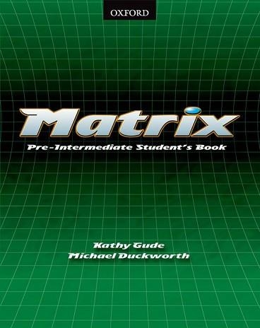 MATRIX PRE-INTERMEDIATE STUDENT'S BOOK | 9780194369664 | Llibreria Aqualata | Comprar libros en catalán y castellano online | Comprar libros Igualada