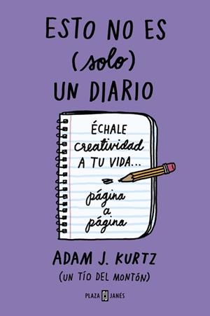 ESTO NO ES (SOLO) UN DIARIO, EN MORADO | 9788401023224 | KURTZ, ADAM J. | Llibreria Aqualata | Comprar libros en catalán y castellano online | Comprar libros Igualada