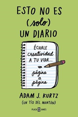 ESTO NO ES (SOLO) UN DIARIO, EN VERDE | 9788401023231 | KURTZ, ADAM J. | Llibreria Aqualata | Comprar libros en catalán y castellano online | Comprar libros Igualada