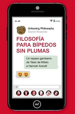 FILOSOFÍA PARA BÍPEDOS SIN PLUMAS | 9788427045538 | ROSENDE, DANIEL / UNBOXING PHILOSOPHY | Llibreria Aqualata | Comprar libros en catalán y castellano online | Comprar libros Igualada