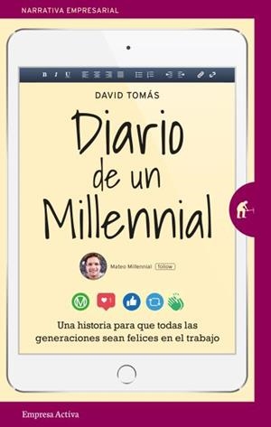 DIARIO DE UN MILLENNIAL | 9788416997053 | TOMÁS, DAVID | Llibreria Aqualata | Comprar libros en catalán y castellano online | Comprar libros Igualada