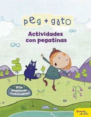 PEG + GATO. ACTIVIDADES CON PEGATINAS | 9788408206477 | PEG + GATO | Llibreria Aqualata | Comprar libros en catalán y castellano online | Comprar libros Igualada