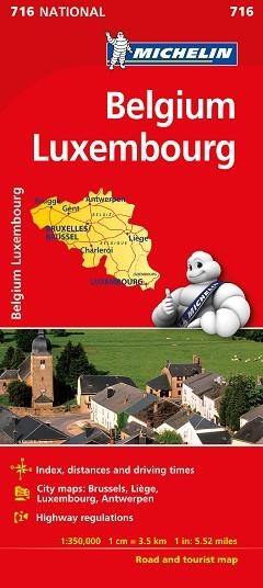 MAPAL BÉLGICA LUXEMBURGO 1:350.000 | 9782067170698 | VARIOS AUTORES | Llibreria Aqualata | Comprar libros en catalán y castellano online | Comprar libros Igualada