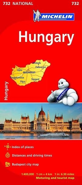 MAPA HUNGRIA 1:400.000 | 9782067171923 | VARIOS AUTORES | Llibreria Aqualata | Comprar libros en catalán y castellano online | Comprar libros Igualada