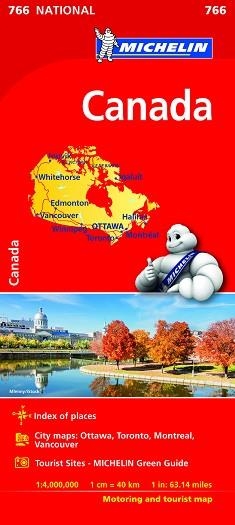 MAPA CANADA 1:4.000.000 | 9782067217119 | MICHELIN | Llibreria Aqualata | Comprar libros en catalán y castellano online | Comprar libros Igualada