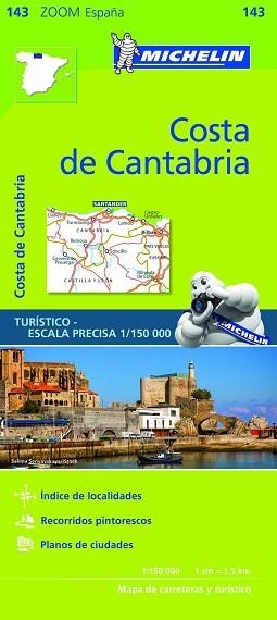 COSTA DE CANTABRIA (MAPA ZOOM 143 1:150.000) | 9782067218055 | VARIOS AUTORES | Llibreria Aqualata | Comprar libros en catalán y castellano online | Comprar libros Igualada