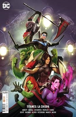 TITANES. LA CHISPA | 9788417827816 | ABNETT, DAN / AZAGRA RUEDA, BÁRBARA | Llibreria Aqualata | Comprar libros en catalán y castellano online | Comprar libros Igualada