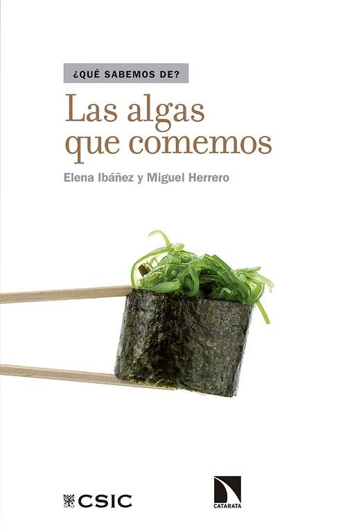 ALGAS QUE COMEMOS, LAS | 9788490972977 | IBÁÑEZ EZEQUIEL, ELENA / HERRERO CALLEJA, MIGUEL | Llibreria Aqualata | Comprar libros en catalán y castellano online | Comprar libros Igualada