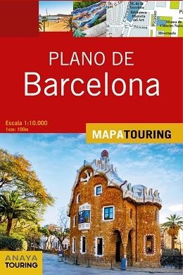 BARCELONA, PLANO DE (ESCALA 1:10 000) | 9788491582342 | ANAYA TOURING | Llibreria Aqualata | Comprar libros en catalán y castellano online | Comprar libros Igualada