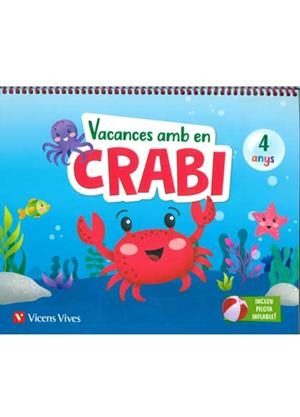 VACANCES AMB EN CRABI 4 ANYS | 9788468266978 | Llibreria Aqualata | Comprar llibres en català i castellà online | Comprar llibres Igualada