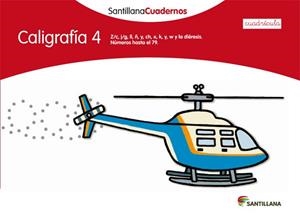 CALIGRAFIA 4 CUADRICULA SANTILLANA CUADERNOS | 9788468012568 | AA.VV. | Llibreria Aqualata | Comprar libros en catalán y castellano online | Comprar libros Igualada