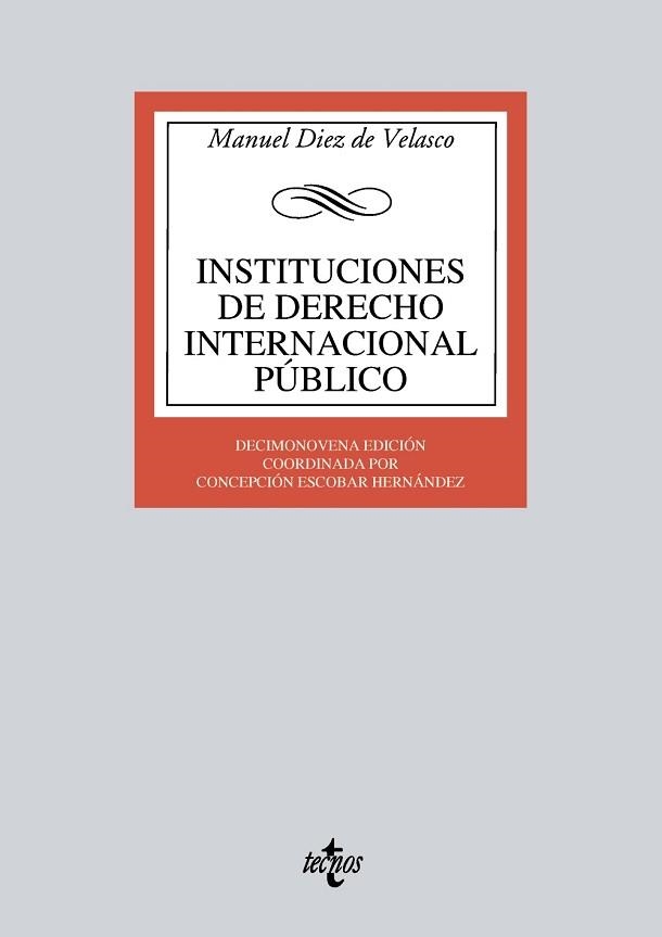 INSTITUCIONES DE DERECHO INTERNACIONAL PÚBLICO | 9788430963034 | DIEZ DE VELASCO, MANUEL | Llibreria Aqualata | Comprar libros en catalán y castellano online | Comprar libros Igualada