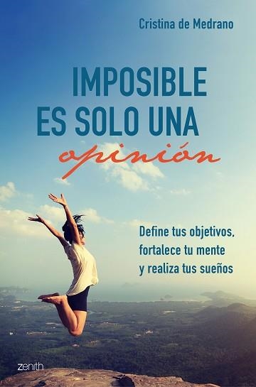 IMPOSIBLE ES SOLO UNA OPINIÓN | 9788408209478 | MEDRANO, CRISTINA DE | Llibreria Aqualata | Comprar llibres en català i castellà online | Comprar llibres Igualada