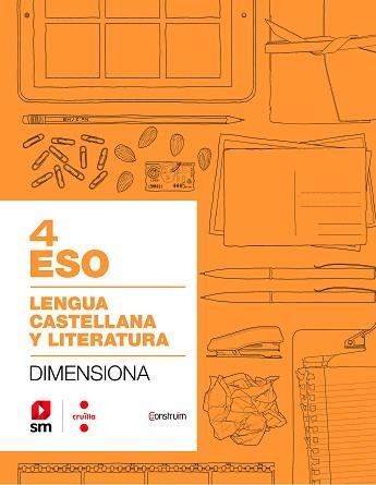 LENGUA CASTELLANA 4T ESO. CUADERNO. DIMENSIONA (PROJECTE CONSTRUÏM) | 9788466146135 | LEÓN GUSTÀ, JORGE/MATEO COMAS, JOSÉ/LEÓN GUSTÀ, JOSÉ | Llibreria Aqualata | Comprar llibres en català i castellà online | Comprar llibres Igualada