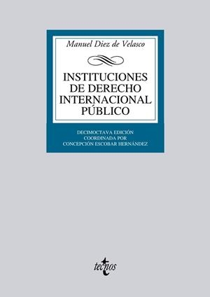 INSTITUCIONES DE DERECHO INTERNACIONAL PÚBLICO | 9788430953417 | DIEZ DE VELASCO, MANUEL | Llibreria Aqualata | Comprar llibres en català i castellà online | Comprar llibres Igualada