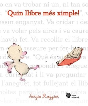 QUIN LLIBRE MÉS XIMPLE! | 9788494983030 | RUZZIER, SERGIO | Llibreria Aqualata | Comprar libros en catalán y castellano online | Comprar libros Igualada