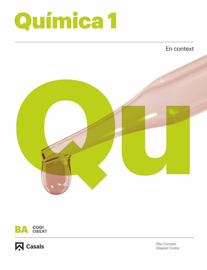 QUÍMICA 1 BA  2019 | 9788421866924 | CONTRA CARNÉ, ELISABET/COMPTE VILÀ, MARIA PILAR | Llibreria Aqualata | Comprar libros en catalán y castellano online | Comprar libros Igualada