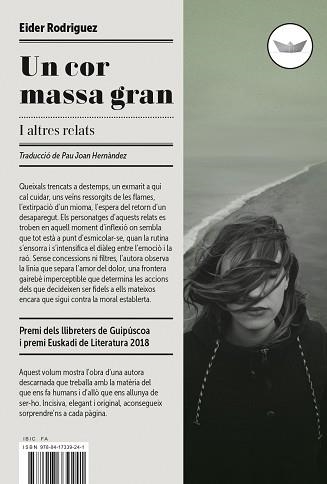 UN COR MASSA GRAN | 9788417339241 | RODRIGUEZ MARTIN, EIDER | Llibreria Aqualata | Comprar libros en catalán y castellano online | Comprar libros Igualada