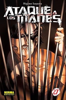 ATAQUE A LOS 
TITANES 27 | 9788467937022 | ISAYAMA, HAJIME  | Llibreria Aqualata | Comprar libros en catalán y castellano online | Comprar libros Igualada
