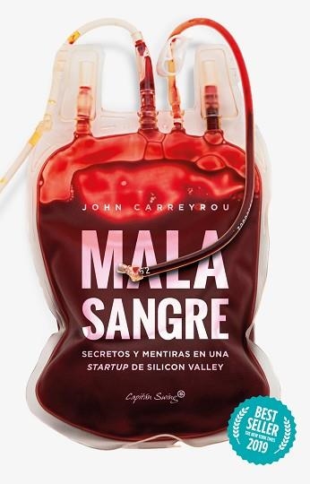 MALA SANGRE | 9788412064513 | CARREYROU, JOHN | Llibreria Aqualata | Comprar libros en catalán y castellano online | Comprar libros Igualada