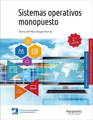 SISTEMAS OPERATIVOS MONOPUESTO 2.ª EDICIÓN 2019 | 9788428341394 | ALEGRE RAMOS, MARIA DEL PILAR | Llibreria Aqualata | Comprar libros en catalán y castellano online | Comprar libros Igualada