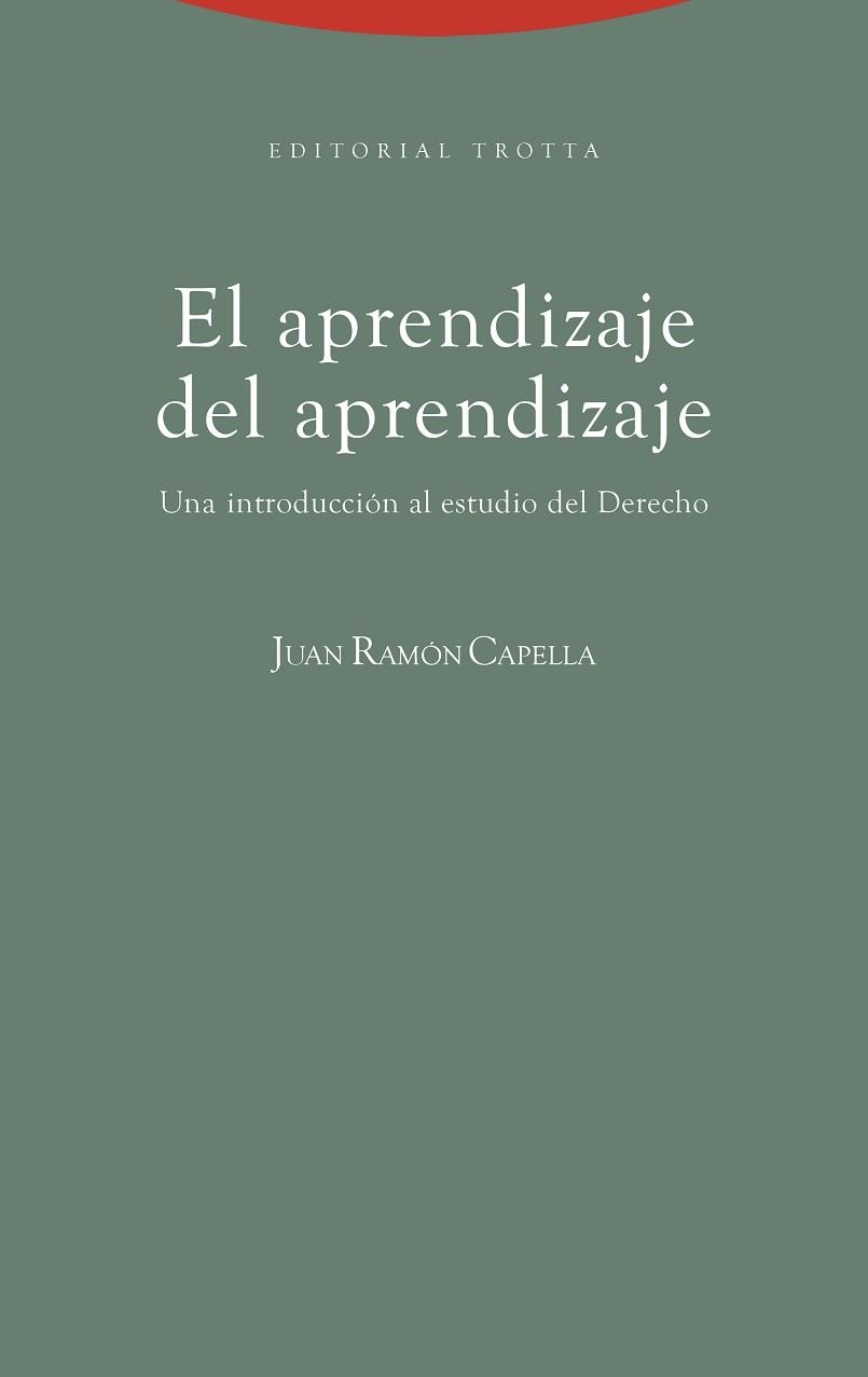 APRENDIZAJE DEL APRENDIZAJE, EL | 9788498790696 | CAPELLA HERNÁNDEZ, JUAN-RAMÓN | Llibreria Aqualata | Comprar libros en catalán y castellano online | Comprar libros Igualada
