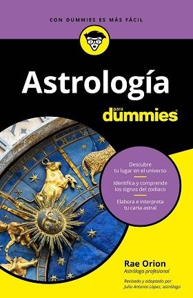 ASTROLOGÍA PARA DUMMIES | 9788432905100 | ORION, RAE | Llibreria Aqualata | Comprar libros en catalán y castellano online | Comprar libros Igualada