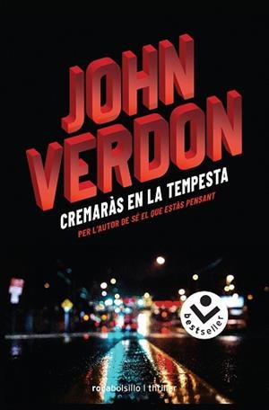 CREMARÀS EN LA TEMPESTA | 9788416859818 | VERDON, JOHN | Llibreria Aqualata | Comprar llibres en català i castellà online | Comprar llibres Igualada