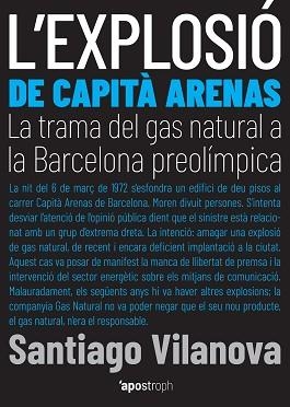 EXPLOSIÓ DE CAPITÀ ARENAS, L' | 9788494990038 | VILANOVA TANÉ, SANTIAGO | Llibreria Aqualata | Comprar libros en catalán y castellano online | Comprar libros Igualada