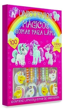UNICORNIOS MÁGICOS - GOMAS PARA LÁPIZ | 9788468340869 | VARIOS AUTORES | Llibreria Aqualata | Comprar libros en catalán y castellano online | Comprar libros Igualada