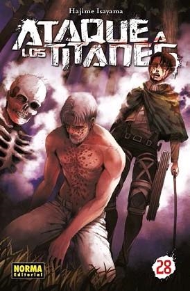 ATAQUE A LOS TITANES 28 | 9788467939231 | HAJIME ISAYAMA | Llibreria Aqualata | Comprar libros en catalán y castellano online | Comprar libros Igualada