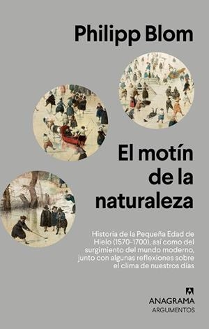 MOTÍN DE LA NATURALEZA, EL | 9788433964458 | BLOM, PHILIPP | Llibreria Aqualata | Comprar llibres en català i castellà online | Comprar llibres Igualada