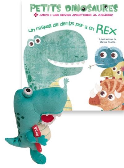 UN RASPALL DE DENTS PER A EN REX (LLIBRE + PELUIX + RASPALL DE DENTS) | 9788468270951 | Llibreria Aqualata | Comprar libros en catalán y castellano online | Comprar libros Igualada