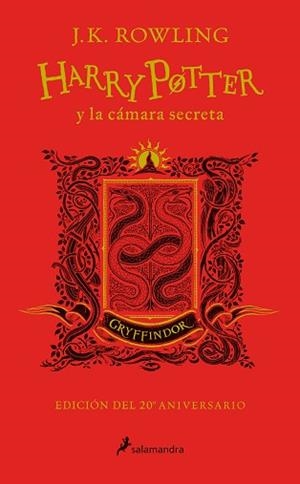 HARRY POTTER Y LA CÁMARA SECRETA. GRYFFINDOR (ROJO) | 9788498389715 | ROWLING, J. K. | Llibreria Aqualata | Comprar libros en catalán y castellano online | Comprar libros Igualada