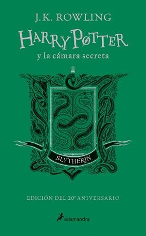 HARRY POTTER Y LA CÁMARA SECRETA. SLYTHERIN (VERDE) | 9788498389777 | ROWLING, J. K. | Llibreria Aqualata | Comprar libros en catalán y castellano online | Comprar libros Igualada