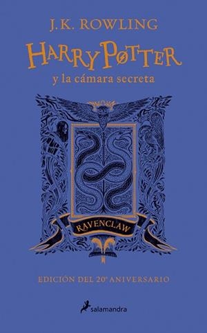 HARRY POTTER Y LA CÁMARA SECRETA. RAVENCLAW (AZUL) | 9788498389753 | ROWLING, J. K. | Llibreria Aqualata | Comprar libros en catalán y castellano online | Comprar libros Igualada