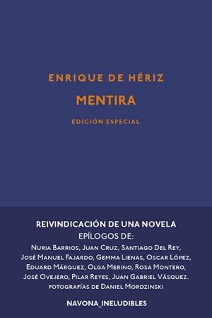 MENTIRA | 9788417978211 | DE HÉRIZ, ENRIQUE | Llibreria Aqualata | Comprar llibres en català i castellà online | Comprar llibres Igualada
