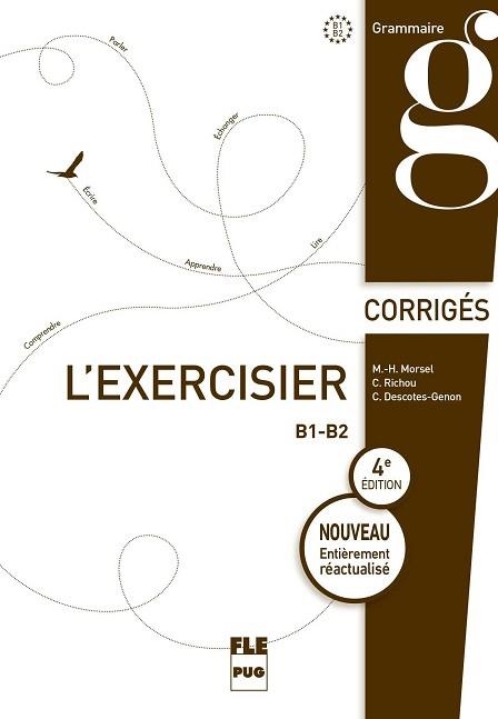 EXERCISIER, L'. CORRIGÉS  B1-B2 | 9782706129834 | AA.VV | Llibreria Aqualata | Comprar libros en catalán y castellano online | Comprar libros Igualada